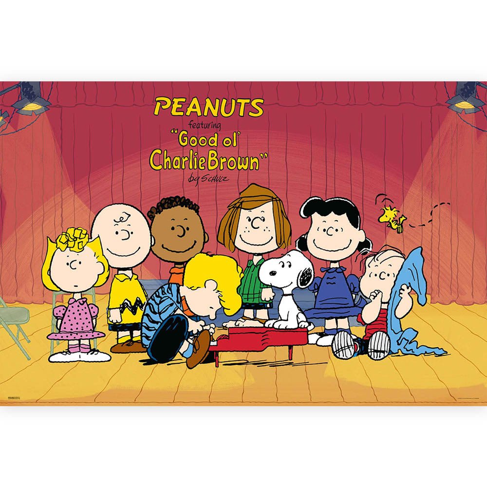 PEANUTS スヌーピー (コミック誕生 75周年 ) - PIANO / ポスター - PGS